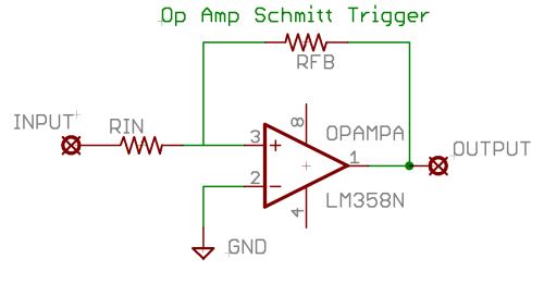 Circuit: Schmitt Trigger